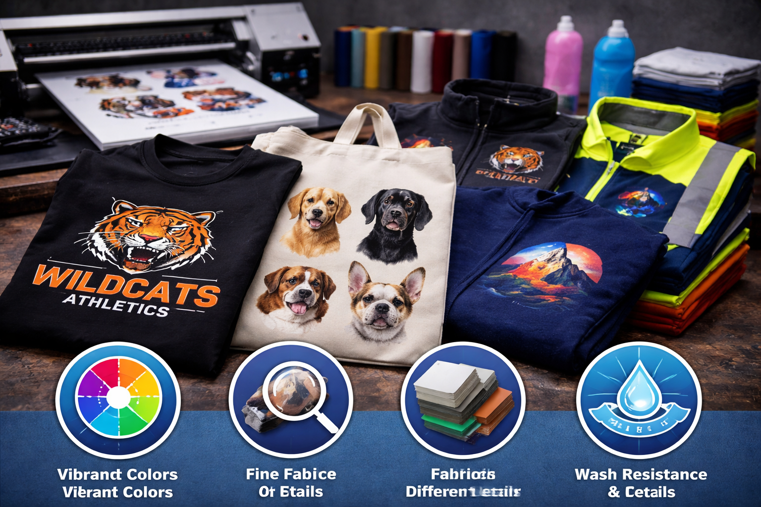 Ventajas de la impresión DTF